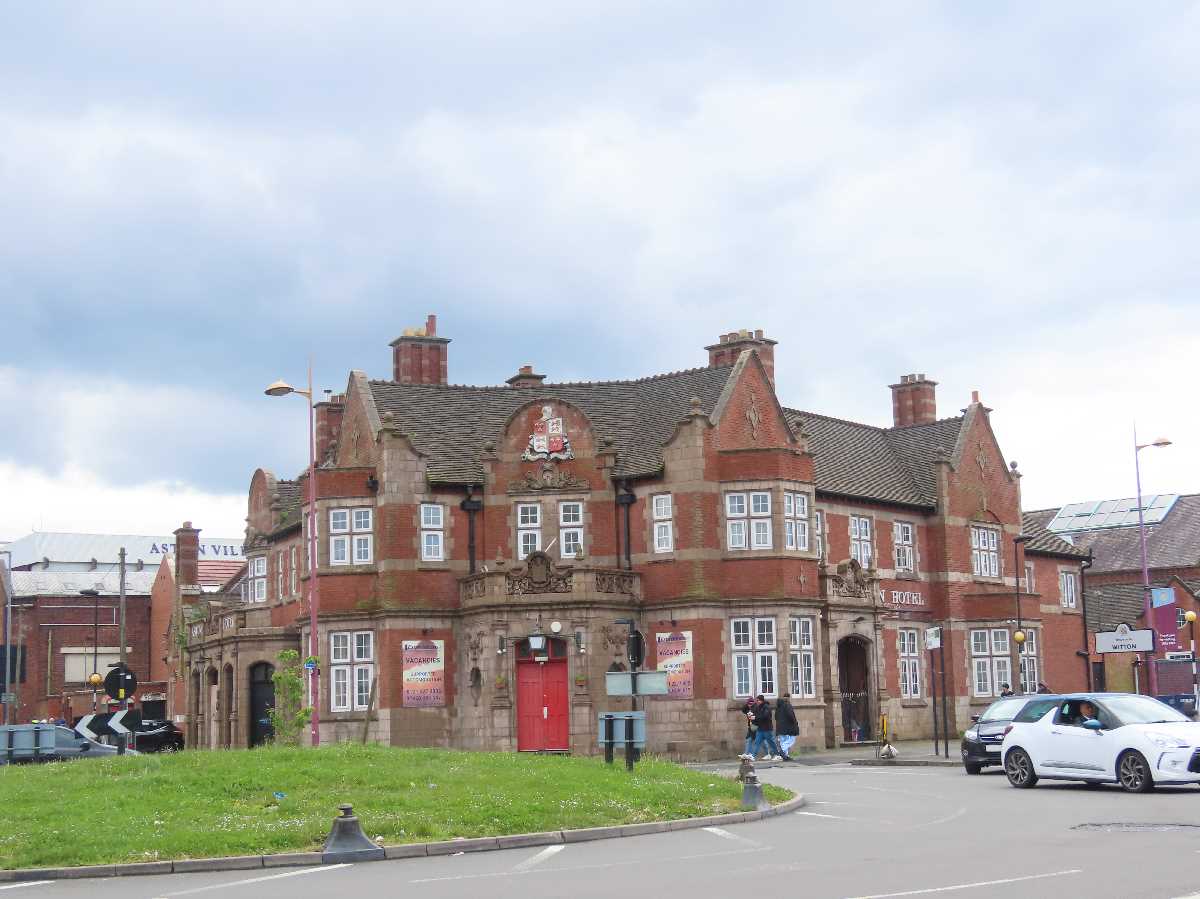 The former Aston Hotel at Witton